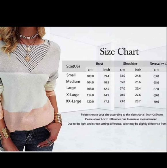 Color Block Sweater - Picture 3 of 3